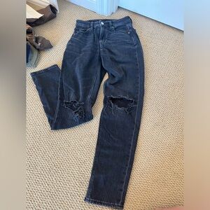 Black womens jeans.